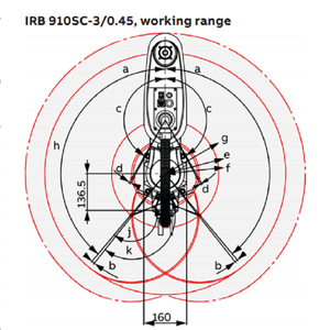 Brazo Robótico de 4 Ejes IRB910SC <span class=keywords><strong>Scara</strong></span>, Robot Industrial CNC Económico de China con Controlador Compacto IRC5 para Línea de Producción - Product Image 4