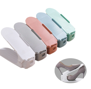 Adjustable Shoe Rack Organizer Double Deck Rack Holder for <strong>Closet</strong> Bathroom Foldable Stackable Space Saver Storage <strong>Design</strong> - Product Image 1