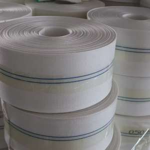 <span class=keywords><strong>Tuyau</strong></span> plat tissé en PE agricole de 100 mètres, blanc, sur mesure, pour la construction, les mines, l'industrie et l'irrigation de l'eau - Product Image 1