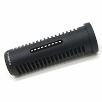Cylindre CNC en aluminium anodisé noir de haute précision, boîtier usiné sur mesure pour équipements industriels et optiques