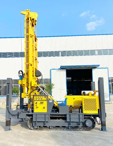 Baru Crawler air bor sumur Rig 150M 350m 650m Borehole air Well Rig pengeboran mesin - Product Image 6