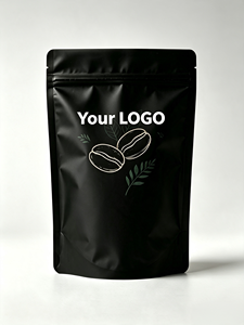 Sacchetti Stand-up Personalizzati per Alimenti con Chiusura a Zip Richiudibile per Pellet BBQ, Prodotti Secchi, Chicchi di Caffè - Product Image 1