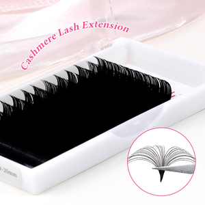 Fadlash Premium coréen Pbt extension de cils fournitures moelleux <span class=keywords><strong>velours</strong></span> cachemire cils soie mat extension de cils plateaux de Volume - Product Image 6