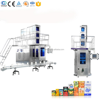 100ml - 330ml Aseptische Brick Carton Aseptische Vulmachine Verwerkings- en Productielijn