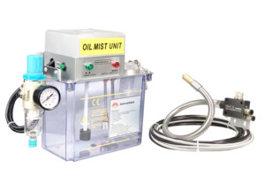 Bomba de refrigerante Niebla de aceite Pulverizador de enfriamiento de corte de metal DC24V AC220V 2 litros PLC Aceite Aire controlado por separado - Product Image 5