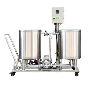 Sistema de Limpieza CIP para Cervecería de Acero Inoxidable 304 de 50L-2000L 3000L con Carro Portátil - Product Image 1