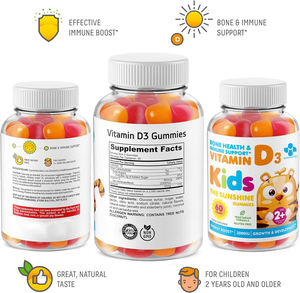 Gıda takviyeleri <span class=keywords><strong>Vitamin</strong></span> D Vegan kalsiyum magnezyum çinko Multivitamin <span class=keywords><strong>A</strong></span> B C E çocuklar takviyesi meyve yumuşak şeker çocuk bağışıklık - Product Image 2