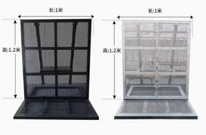 Yüksek mukavemetli hafif Metal çerçeve güvenlik çit çevre dostu sahne bariyer çevre koruma kafes kapıları - Product Image 5