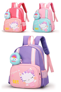 Nouveau Sac à Dos Scolaire Mignon de Dessin Animé pour Fille, Fermeture Éclair Antivol, Unisexe, 3-6 Ans, Maternelle, Trousse à Crayons, Tendance, Durable, Grande Capacité - Product Image 6