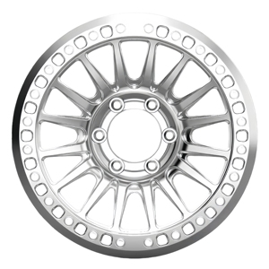 Rines Todoterreno DW de Aleación de Aluminio Forjado con Borde Plateado Pulido de 18, 19, 20, <span class=keywords><strong>22</strong></span> y 24 Pulgadas para Jeep Wrangler - Product Image 2