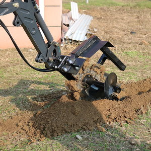 Mini excavadora de batería de litio personalizada 1000kg Mini excavadora eléctrica con Control remoto 1ton a la venta - Product Image 3