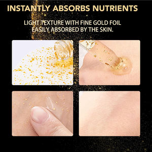 Suero facial de oro de 24 quilates de lujo al por mayor, crema hidratante profunda natural antienvejecimiento Para manchas oscuras con ácido hialurónico - Product Image 5