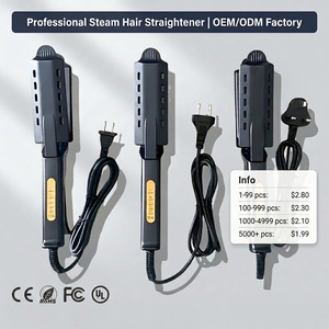<span class=keywords><strong>Plancha</strong></span> <span class=keywords><strong>de</strong></span> <span class=keywords><strong>Pelo</strong></span> Eléctrica con Tecnología PTC, Alimentación USB, Múltiples Temperaturas, Pantalla LCD, <span class=keywords><strong>Vapor</strong></span>, para Uso Doméstico y Hotelero - Product Image 6
