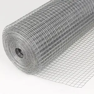 Farm Fencing Plain Weave 6mm 8mm Coated Welded Wire Mesh Expanded Metal Galvanized Iron Wire Mesh For Aviary Bird Mesh