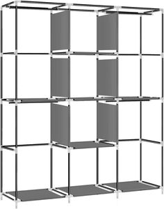 Hot Selling Customized Closet Portable <b>Wardrobe</b> Organizer Simple Minimalist Bedroom Furniture Foldable for Clothes Storage - Product Image 4