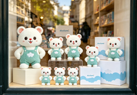 Peluche OEM de haute qualité en tissu doux pour enfants, idéale comme cadeau promotionnel d'entreprise