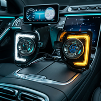 Feux de jour à LED Magicolor, feux de circulation diurne DRL, lampe de pare-chocs avant, lampe de conduite automatique, feu antibrouillard 12V ambre pour Hiace 2014-2018, neuf