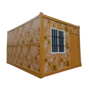 20 Foot Fast Modular Folding Flat Packaging Prefabricated Cheap 20 Foot Container