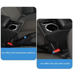 <span class=keywords><strong>Pour</strong></span> <span class=keywords><strong>Ford</strong></span> <span class=keywords><strong>Fiesta</strong></span> accoudoir boîte en cuir PU avec tasse et <span class=keywords><strong>support</strong></span> <span class=keywords><strong>pour</strong></span> téléphone Console de voiture accoudoir boîte de rangement accessoires de voiture - Product Image 4