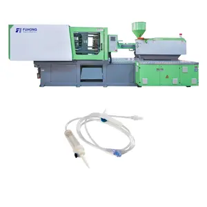 Disposable medical Infusion set / IV set making mold manufacturing FHG180 ton servo plastic injection molding machine