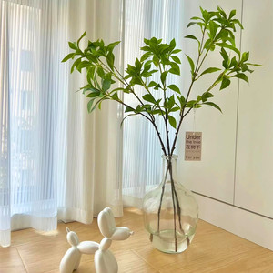 Plante artificielle Pieris Japonica 60cm, branche unique, décoration intérieure, verdure pour salon - Product Image 2