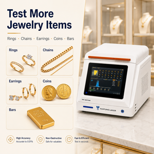 Analizador Portátil de Quilates XRF para Oro, <span class=keywords><strong>Plata</strong></span> y Platino, para Recicladores de Joyería, Resultado Rápido y No Destructivo - Product Image 2
