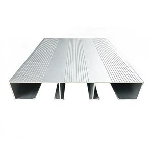 Placa de Soporte de Piso de <span class=keywords><strong>Perfil</strong></span> Cerrado para Terraza, Diseño Moderno Personalizado, Materiales de Construcción Metálicos Recubiertos de Alta Calidad - Product Image 3