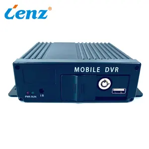 4 चैनल एसडी कार्ड मोबाइल DVR के साथ जीपीएस ट्रैकिंग और जूँ वीडियो विकल्प लाइव वीडियो विकल्प