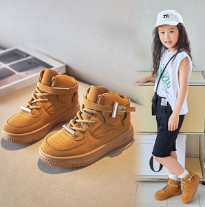 Nouvelles chaussures de sport pour enfants, baskets montantes de haute qualité pour garçons, chaussures pour bébés filles, petites chaussures blanches - Product Image 4