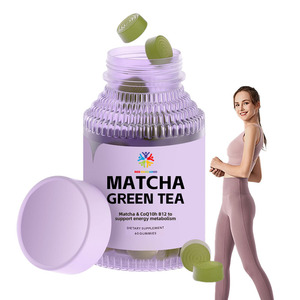 Fournisseur OEM de bonbons au thé vert matcha, extrait de thé vert soutient le métabolisme énergétique cellulaire et une peau saine, antioxydant CoQ10 - Product Image 1