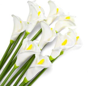 Flores Artificiales de Lirio Calla de Plástico de Alta Calidad - Color y Tamaño Personalizables, Resistentes al Agua, para Decoración de Navidad, Bodas, Fiestas y Hogar - Product Image 2