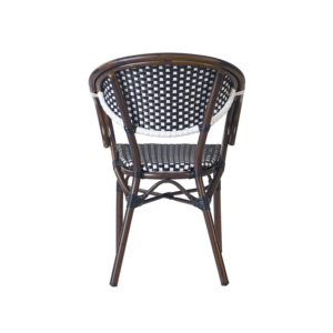 Moderno francese bistrot in alluminio da pranzo all'aperto in Rattan da <span class=keywords><strong>giardino</strong></span> <span class=keywords><strong>sedie</strong></span> da tavolo per alberghi scuole sale case coloniche - Product Image 5