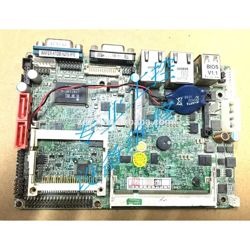 WAFER-ATOM-N270-R10 industrial motherboard tested working ATOM N270