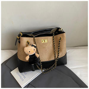 Sac à main rétro simple, sac seau pour femme, sac fourre-tout, sac à bandoulière, sac bandoulière - Product Image 2