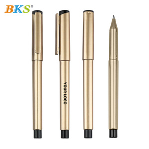 Wholesale Custom Logo Gel Pens High Quality Promotional Plastic Gel Pen with Glitter Ink 0.5mm Writing Width - Product Image 3