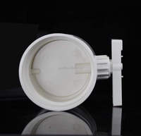 Clapet de ventilation en PVC pour système CVC