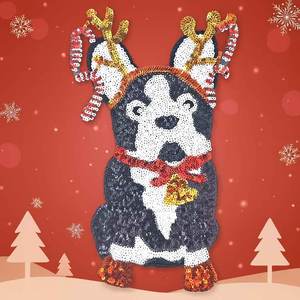 Patch festif pour vestes avec chien - Product Image 2