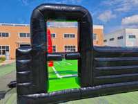 Terrain de sport gonflable personnalisé, terrain de football gonflable, terrain de jeu gonflable géant en plein air, jeux d'équipe, usage commercial