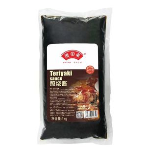 Salsa <span class=keywords><strong>Teriyaki</strong></span> 1kg * 12 Bolas de pulpo comerciales Asado Bibimbap Pollo frito Anguila Arroz Bibimbap Salsa Bolsa para el hogar - Product Image 1