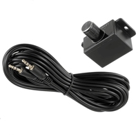 Control Remoto para Amplificador, Reemplazo de Perilla de Bajos, Puerto Jack de 3.5 mm, Kit de Control de Perilla de Bajos Universal con Cable de Conexión de 5 Metros