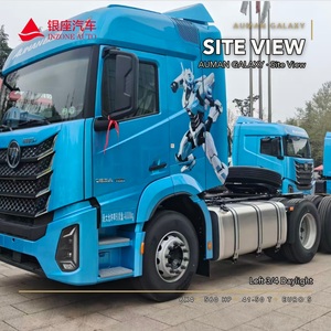Camion tracteur Foton Auman Galaxy 6x4 Prime Mover 560 ch Cummins Euro 5 Diesel LHD avec cabine haute et couchette, vente en gros et exportation - Product Image 2