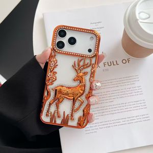 Custodia di Lusso Bling con Diamanti per iPhone 16 15 14 13 12 11, Cover Scintillante per Ragazze - Product Image 4