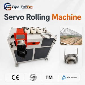 Máquina de Rolado y Doblado de Tubos y Tuberías de 9 Ruedas con Control Numérico Computarizado (CNC) para Invernaderos - Product Image 1