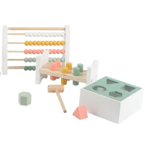 Il materiale Montessori del bambino di legno gioca i giocattoli educativi dei giochi educativi di ispirazione sensoriale per il bambino