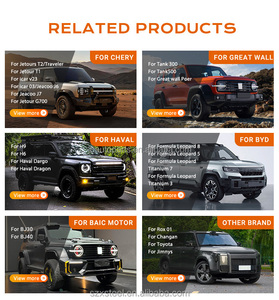 Cache-coffre de haute qualité pour Chery Jetour T1, cache-coffre arrière noir, cache-coffre de confidentialité, galerie de toit, échelle de <span class=keywords><strong>voiture</strong></span> - Product Image 6