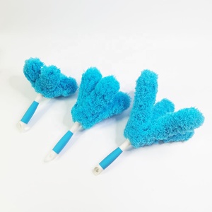 ESD microfiber cobweb Quạt trần Khăn lau bụi có thể uốn cong với cực mở rộng để làm sạch máy ảnh CCTV và ứng dụng làm sạch bụi - Product Image 3