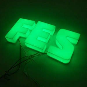 Lettere Led personalizzate per esterni 3D Led negozio nome del negozio acrilico illuminato logo di gelato segni elettronici - Product Image 4