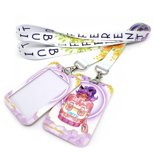 Whole Sale High Quality Plain Lanyard Solid Color Stock Promotional Gift Custom logo Recycled Polyester Hook Eco-Friendly