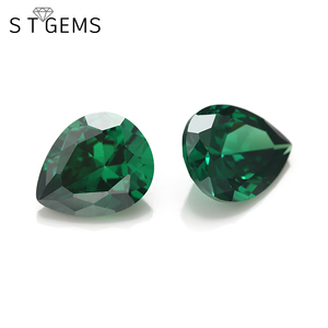 5A Grade Wholesale Machine Cut CZ Stone Loose <strong>Pear</strong> <strong>Shape</strong> Blue <strong>Cubic</strong> <strong>Zirconia</strong> for Jewelry - Product Image 5