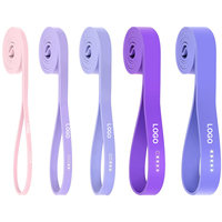 Vente chaude 2023 Ensemble de bandes de résistance avec logo personnalisé Fitness Power Assist Pull up Exercise Bands Gym Latex Elastic Bands